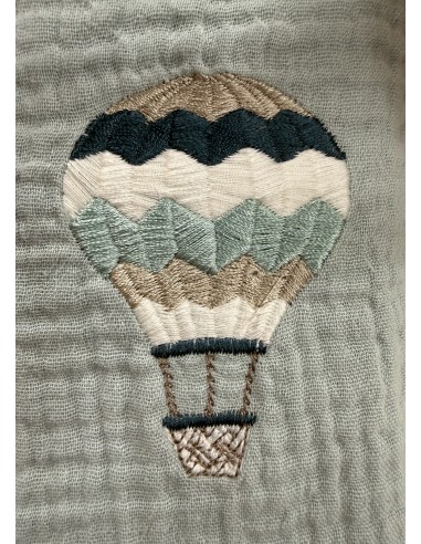 Tris mussole Balloon Agave | 100% cotone Made in Italy | Shopincasa