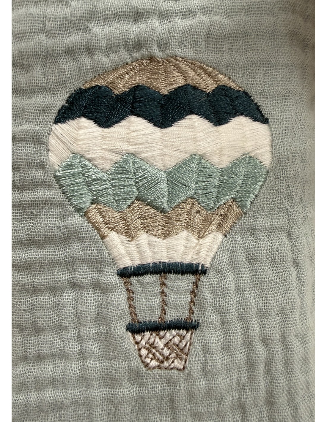 Tris mussole Balloon Agave | 100% cotone Made in Italy | Shopincasa
