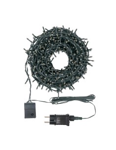 LUCI DI NATALE: vendita online Catena MiniCluster Ø6cm 30m StarFall Light 1660 LED Bianco Caldo, Luci Natalizie Steady+Chasin... 2