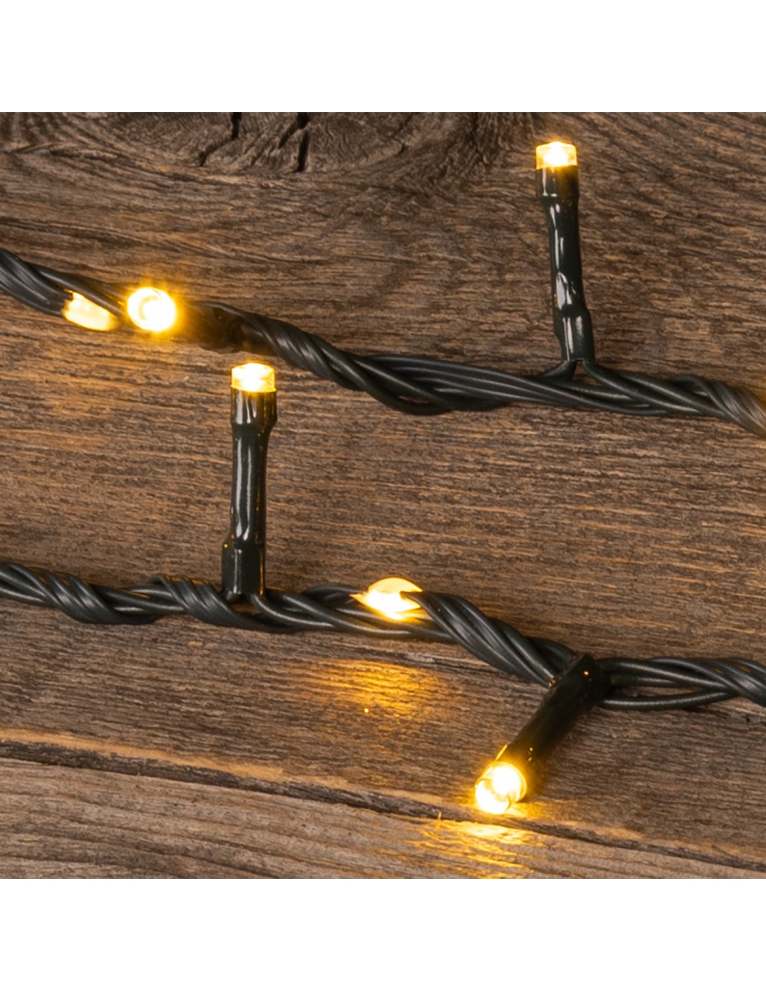 LUCI DI NATALE: vendita online Catena MiniCluster Ø6cm 30m StarFall Light 1660 LED Bianco Caldo, Luci Natalizie Steady+Chasin...