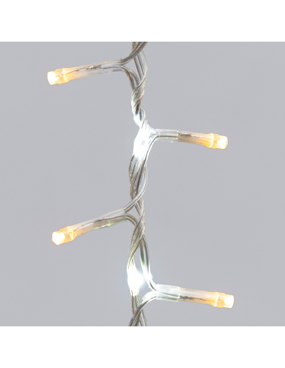 LUCI DI NATALE: vendita online Tenda StarFall Light 460xH80cm 1152 LED Bianco Caldo e Bianco Cavo Trasparente in offerta