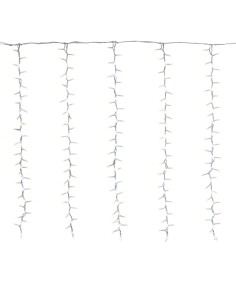 LUCI DI NATALE: vendita online Tenda StarFall Light 460xH80cm 1152 LED Bianco Caldo e Bianco Cavo Trasparente in offerta