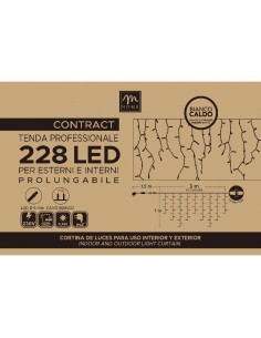 TENDA CONTRACT 228LED BIANCO CALDO DA ESTERNO