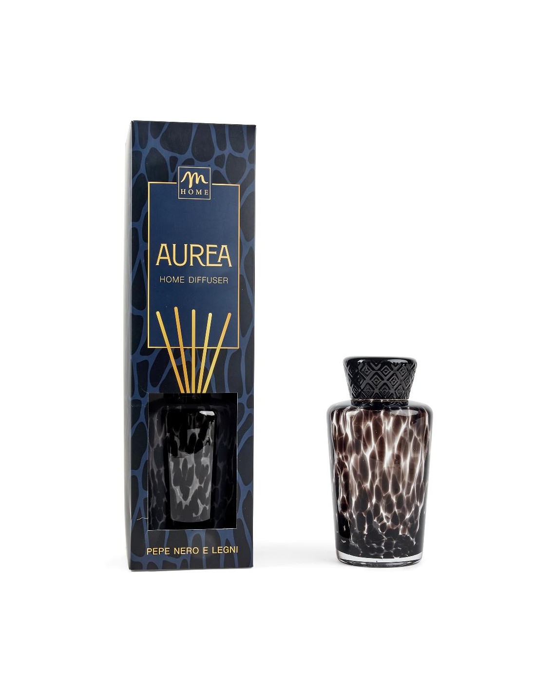 DIFFUSORE 30064 PEPE NERO E LEGNI 2LT VETRO CON BACCHETTE