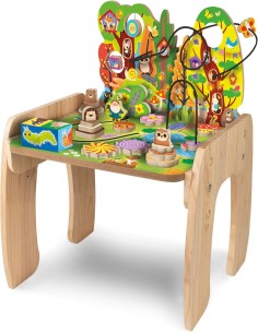 INFANZIA: vendita online TAVOLO MULTIATTIVITA' IN LEGNO, MONTESSORI in offerta