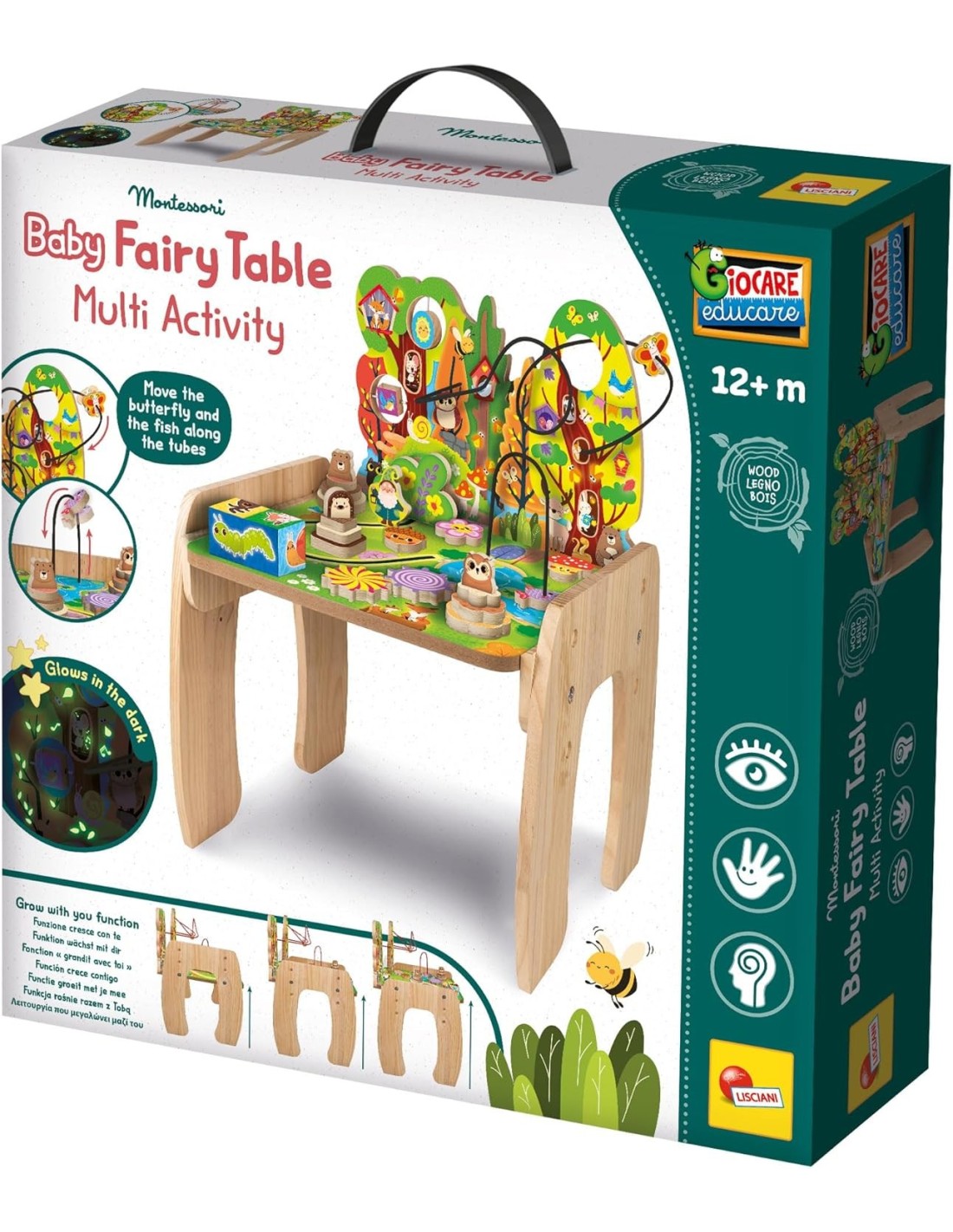 INFANZIA: vendita online TAVOLO MULTIATTIVITA' IN LEGNO, MONTESSORI in offerta