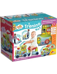 INFANZIA: vendita online TRENINO CAVALCABILE CAROTINA BABY, INTERATTIVO, EDUCATIVO, LUMINOSO, SUONI, LISCIANI GIOCHI in offerta