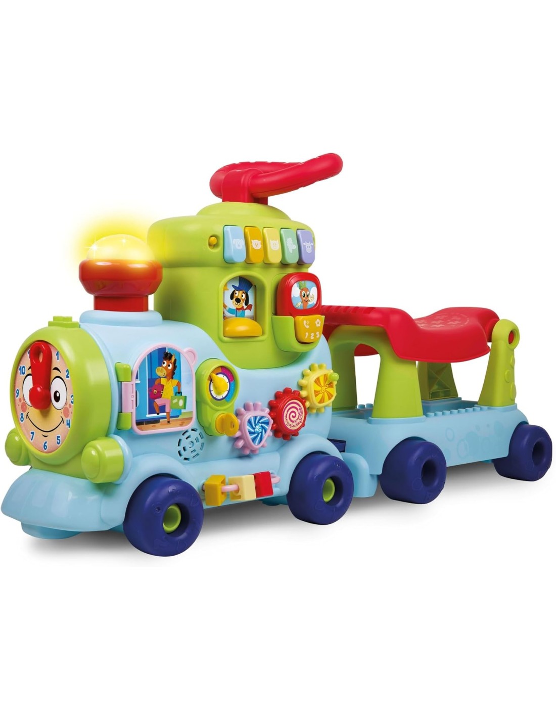 INFANZIA: vendita online TRENINO CAVALCABILE CAROTINA BABY, INTERATTIVO, EDUCATIVO, LUMINOSO, SUONI, LISCIANI GIOCHI in offerta