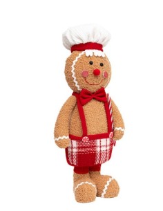 OGGETTISTICA NATALE: vendita online Decorazione figura Pan di Zenzero di Natale - La magia di Natale a casa tua in offerta