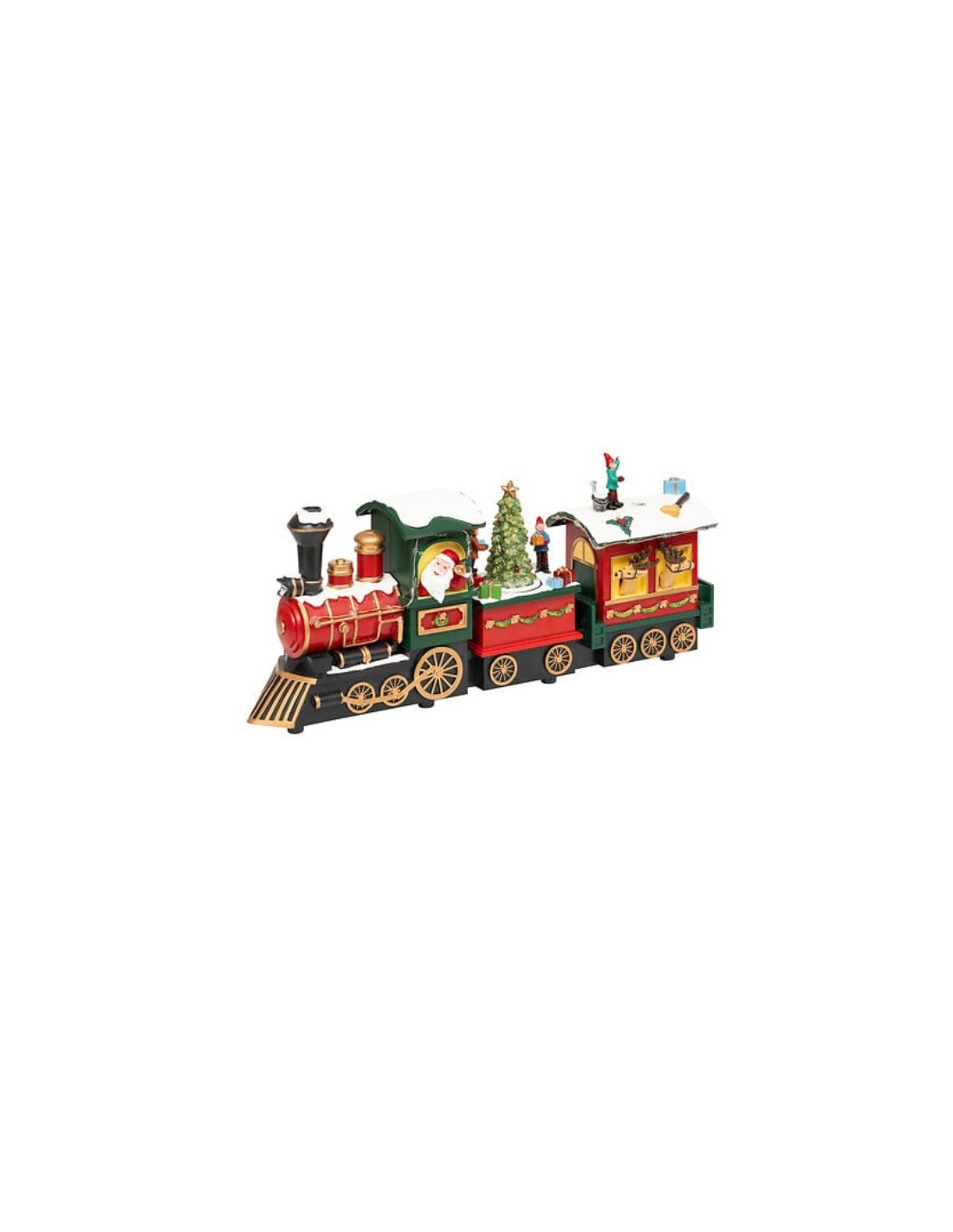 GIOSTRINE E VILLAGGI: vendita online Villaggio di Natale Fééric Lights & Christmas Trenino, decorazione luminosa con LED e mo...