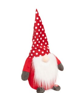 OGGETTISTICA NATALE: vendita online Decorazione figura GNOME di Natale 23 x 15 x 24 cm - La magia di Natale a casa tua in off...