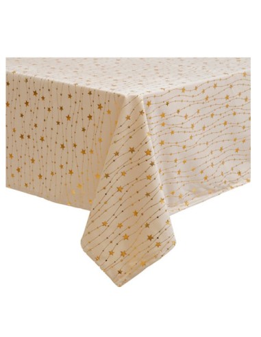 TESSILE: vendita online Tovaglia di Natale Styr Velluto Oro 140x240 – La Magia di Natale a casa tua in offerta