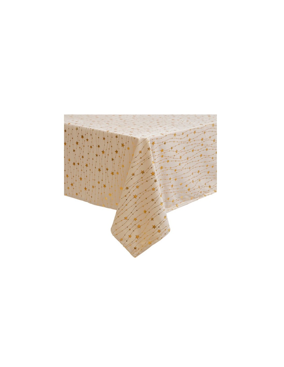 TESSILE: vendita online Tovaglia di Natale Styr Velluto Oro 140x240 – La Magia di Natale a casa tua in offerta