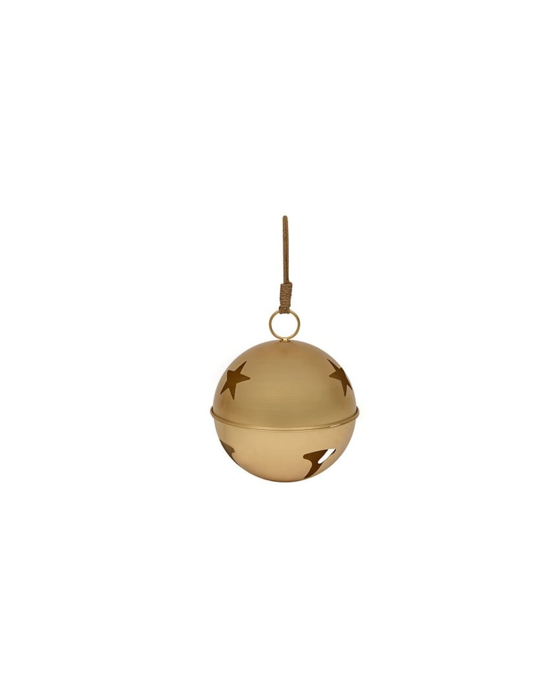 SFERE E PENDAGLI: vendita online Decorazione pendente campanella di Natale 40x48cm in metallo dorato - La magia di Natale a c...