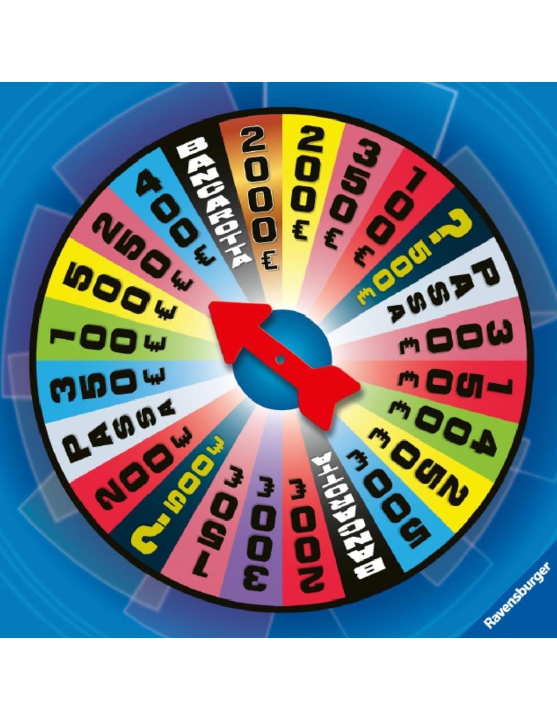 GIOCHI DI SOCIETA'E PUZZLE: vendita online GIOCO LA RUOTA DELLA FORTUNA, GIOCO DA TAVOLO, 29X29X7 CM, EDIZIONE ITALIANA, 3+ G...