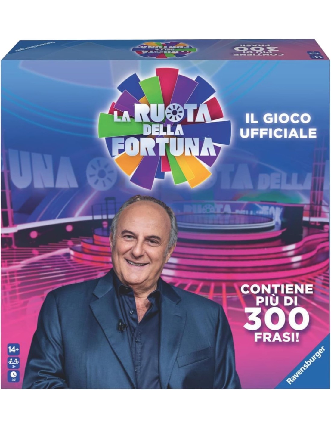 GIOCHI DI SOCIETA'E PUZZLE: vendita online GIOCO LA RUOTA DELLA FORTUNA, GIOCO DA TAVOLO, 29X29X7 CM, EDIZIONE ITALIANA, 3+ G...
