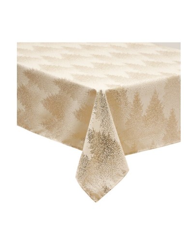 TESSILE: vendita online Tovaglia di Natale Abete Gran Beige 140x360 – La Magia di Natale a casa tua in offerta