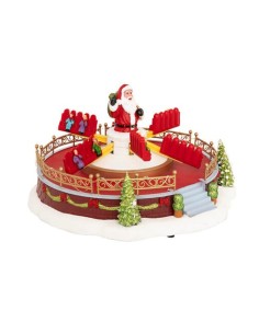 GIOSTRINE E VILLAGGI: vendita online Villaggio di Natale Manège con Movimento, Musica e 25 LED – La Magia di Natale a casa tu...
