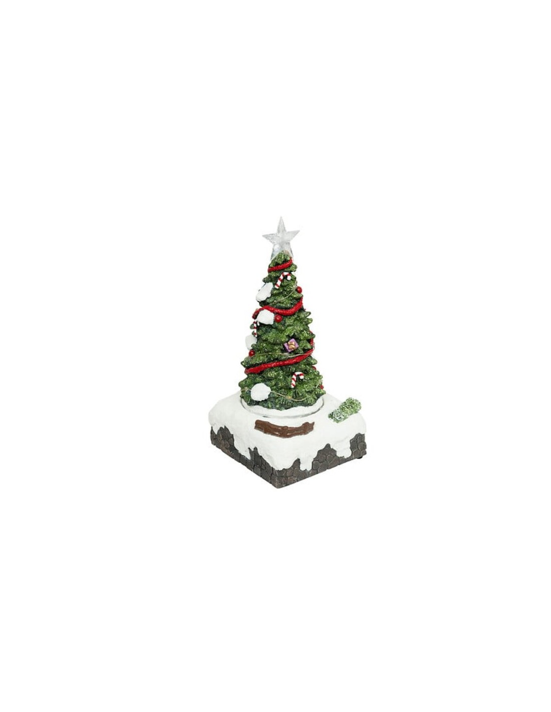 GIOSTRINE E VILLAGGI: vendita online Albero di Natale Abete Mellito con Luci LED – La Magia di Natale a casa tua in offerta
