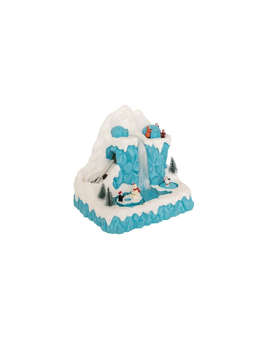GIOSTRINE E VILLAGGI: vendita online Villaggio di Natale Fééric Lights & Christmas Pinguino e Orso, decorazione luminosa con ...