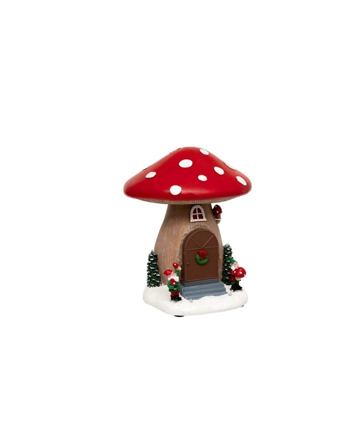 GIOSTRINE E VILLAGGI: vendita online Atmosphera decorazione di Natale Champignon Maison mv ms 12L P, funghetto luminoso decor...