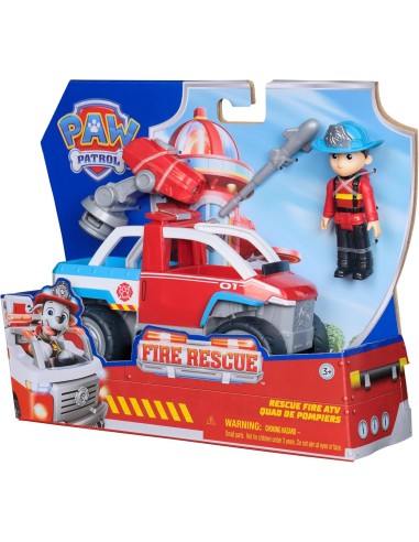 GIOCATTOLO PUBBLICIZZATO: vendita online PAW PATROL QUAD DEI POMPIERI CON PERSONAGGIO in offerta