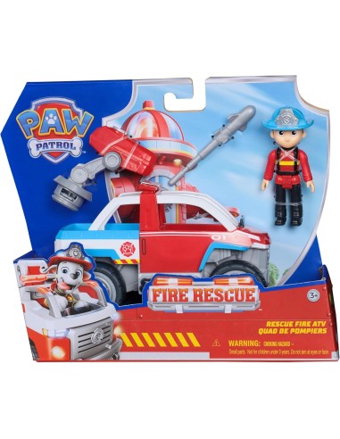 GIOCATTOLO PUBBLICIZZATO: vendita online PAW PATROL QUAD DEI POMPIERI CON PERSONAGGIO in offerta