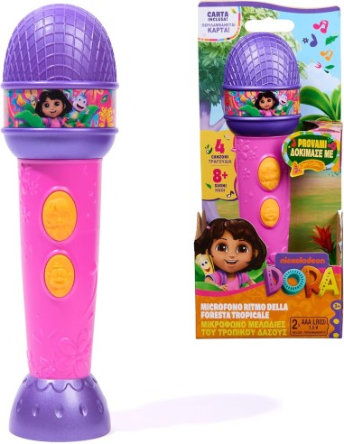 GIOCATTOLO PUBBLICIZZATO: vendita online DORA MICROFONO RITMO DELLA FORESTA in offerta