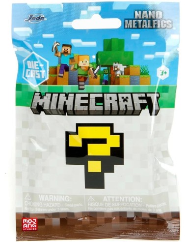 GIOCATTOLO PUBBLICIZZATO: vendita online MINECRAFT PERSONAGGIO METALLO ASSORTITO in offerta