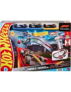 GIOCATTOLO PUBBLICIZZATO: vendita online HOT WHEELS RACING, CIRCUITO SPRINT FORMULA 1, SET PISTA 2 MODALITÀ, 3 VEICOLI F1 INC...