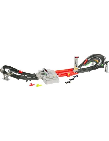 GIOCATTOLO PUBBLICIZZATO: vendita online HOT WHEELS RACING, CIRCUITO GRAND PRIX JDY16, PISTA 2 MODALITÀ, BOOSTER MOTORIZZATO,...