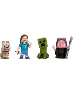 GIOCATTOLO PUBBLICIZZATO: vendita online MINECRAFT FIGURA 6,5CM ASSORTITO IN METALLO in offerta