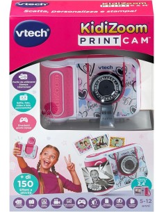GIOCHI GIRL: vendita online FOTOCAMERA KIDIZOOM PRINTCAM ROSA PER BAMBINI, 40+ EFFETTI, 5-13 ANNI in offerta