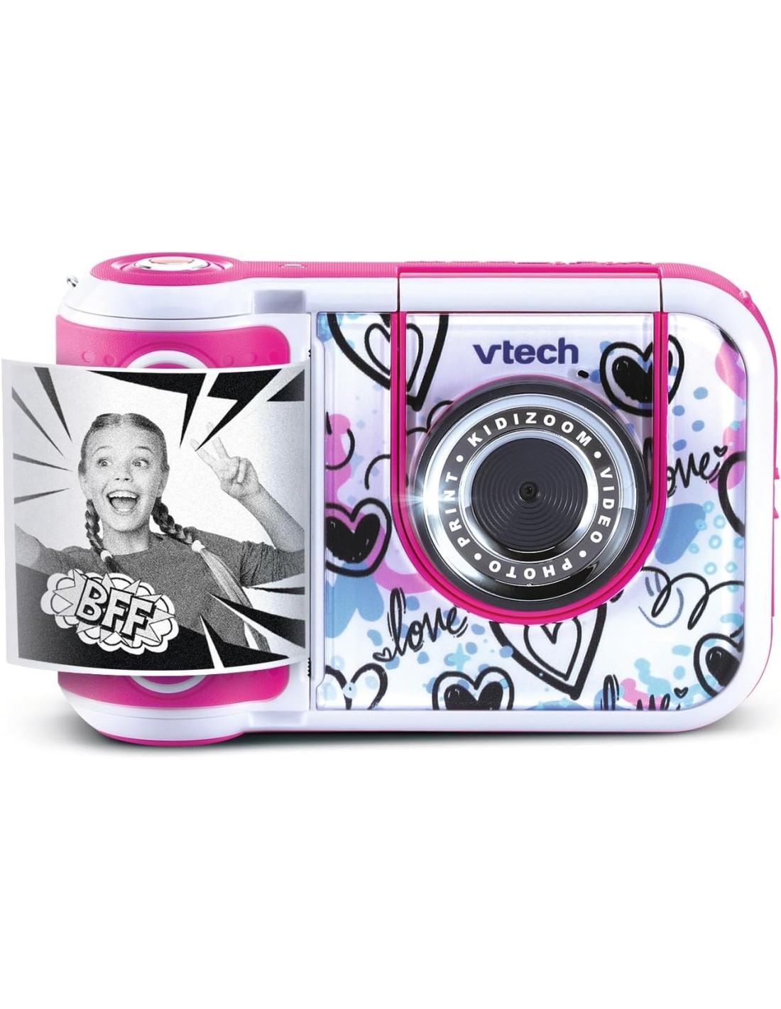 GIOCHI GIRL: vendita online FOTOCAMERA KIDIZOOM PRINTCAM ROSA PER BAMBINI, 40+ EFFETTI, 5-13 ANNI in offerta