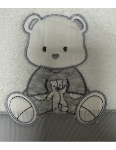 Accappatoio triangolo Il Dono Grigio | 100% cotone Made in Italy | Shopincasa