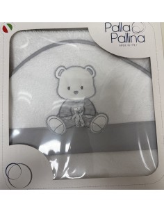 Accappatoio triangolo Il Dono Grigio | 100% cotone Made in Italy | Shopincasa