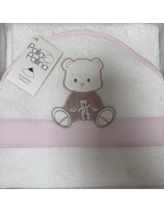 Accappatoio triangolo Il Dono Rosa | 100% cotone Made in Italy | Shopincasa