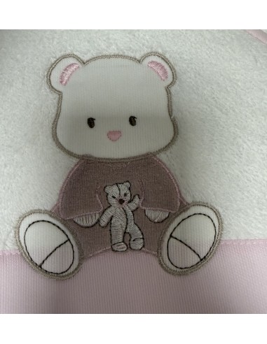 Accappatoio triangolo Il Dono Rosa | 100% cotone Made in Italy | Shopincasa
