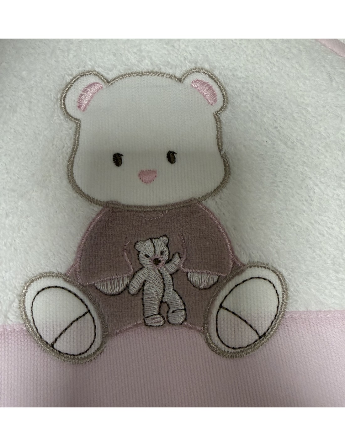 Accappatoio triangolo Il Dono Rosa | 100% cotone Made in Italy | Shopincasa