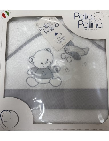 Accappatoio triangolo Aviatore Grigio | 100% cotone Made in Italy | Shopincasa