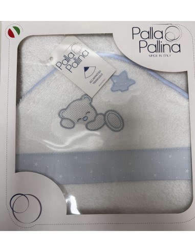 Accappatoio triangolo Fra le Stelle Cielo | 100% cotone Made in Italy | Shopincasa