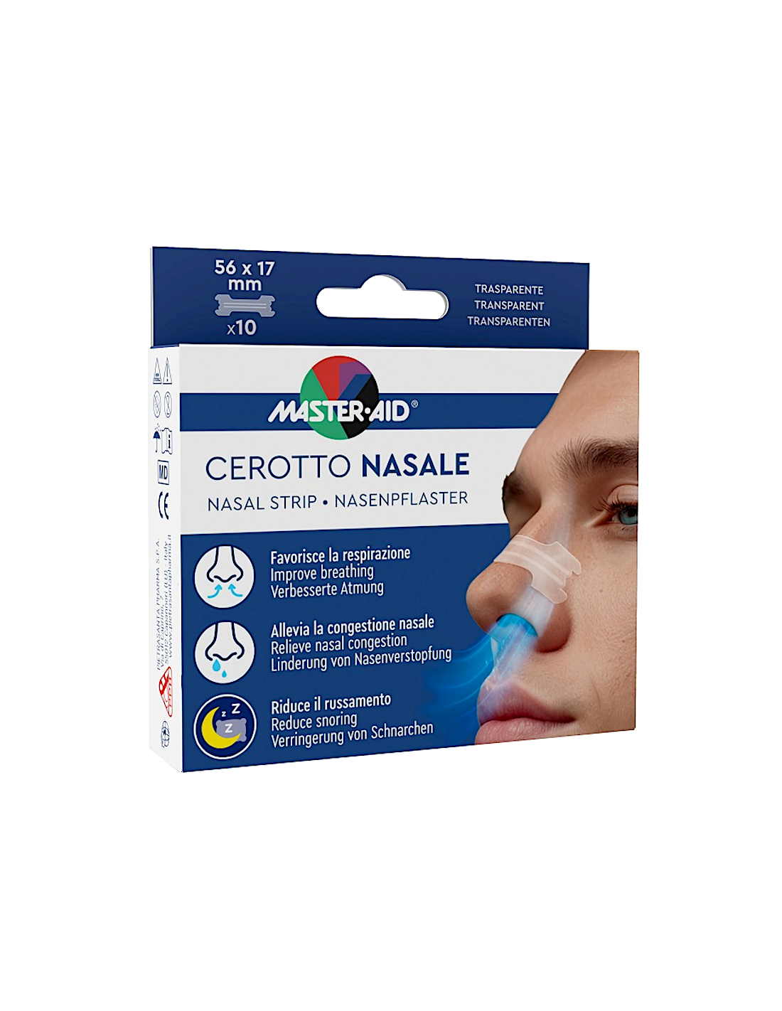 M-AID CEROTTO NAS 56X17MM 10PZ
