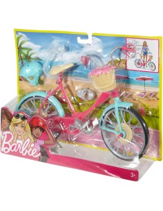 GIOCATTOLO PUBBLICIZZATO: vendita online BICICLETTA BARBIE, CASCO, ACCESSORI, MULTICOLORE, GIOCATTOLI, 3+ ANNI, PER BAMBOLE i... 2