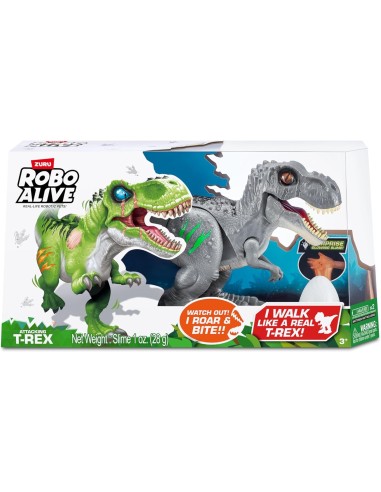 GIOCHI BOY: vendita online ROBO ALIVE T-REX DINOSAURO ELETTRONICO CON SLIME in offerta