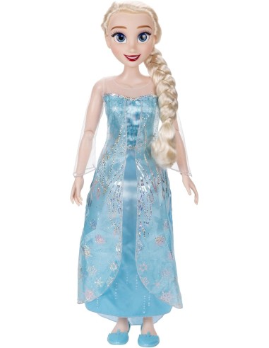 GIOCATTOLO PUBBLICIZZATO: vendita online FROZEN, BAMBOLA, ELSA, 80 CM, COMPLETAMENTE ARTICOLATA, ACCESSORI, COMPAGNA DI GIOCO...