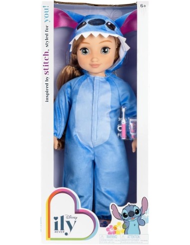 GIOCATTOLO PUBBLICIZZATO: vendita online DISNEY ILY JK229424 BAMBOLA 45CM COSTUME STITCH in offerta