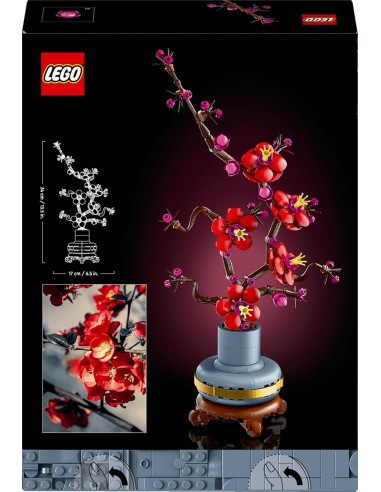 GIOCATTOLO PUBBLICIZZATO: vendita online LEGO, BOTANICALS, ALBICOCCO GIAPPONESE, FIORE FINTO, ARTIFICIALE, DECORAZIONE CASA, ...
