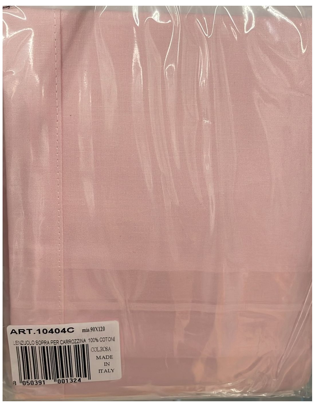 Lenzuola carrozzina sopra rosa 100% cotone | Shopincasa.it