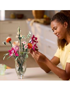 GIOCATTOLO PUBBLICIZZATO: vendita online LEGO BOTANICAL BOUQUET DI FIORI ROSA in offerta 2