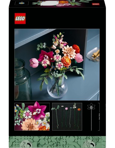 GIOCATTOLO PUBBLICIZZATO: vendita online LEGO BOTANICAL BOUQUET DI FIORI ROSA in offerta